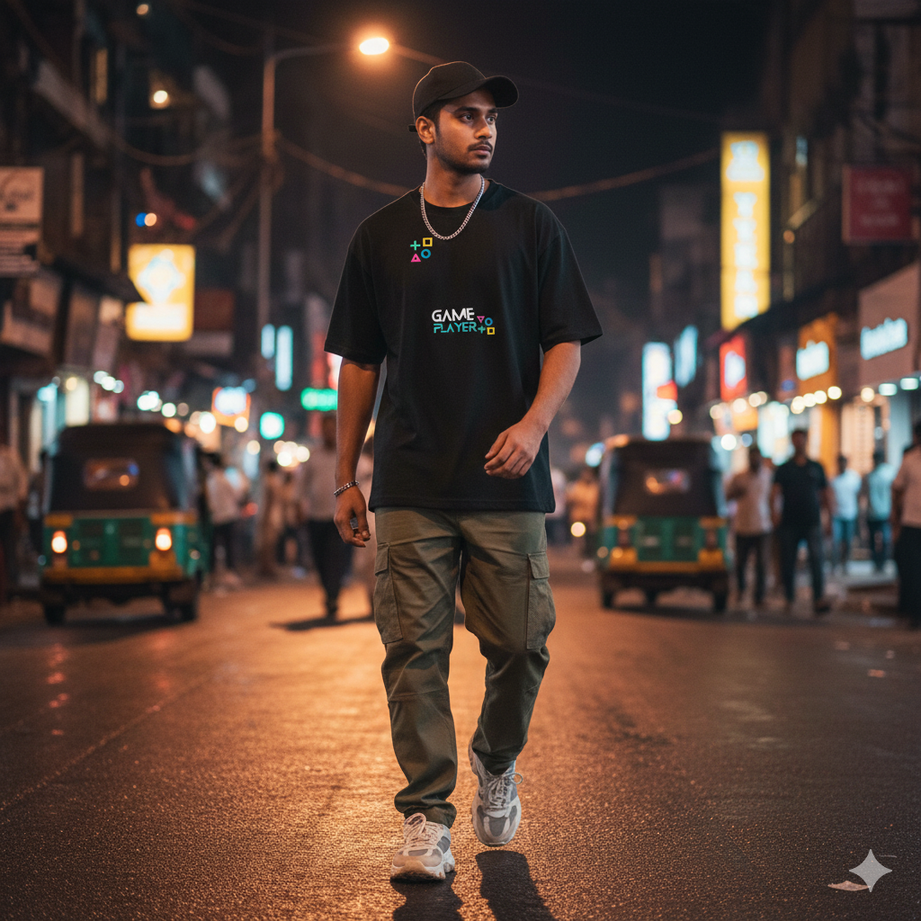 Game Player | Oversized T Shirt