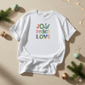 Joy Peace Love | Oversized T Shirt