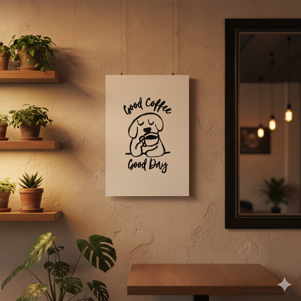 Good Coffee Good Day | Poster