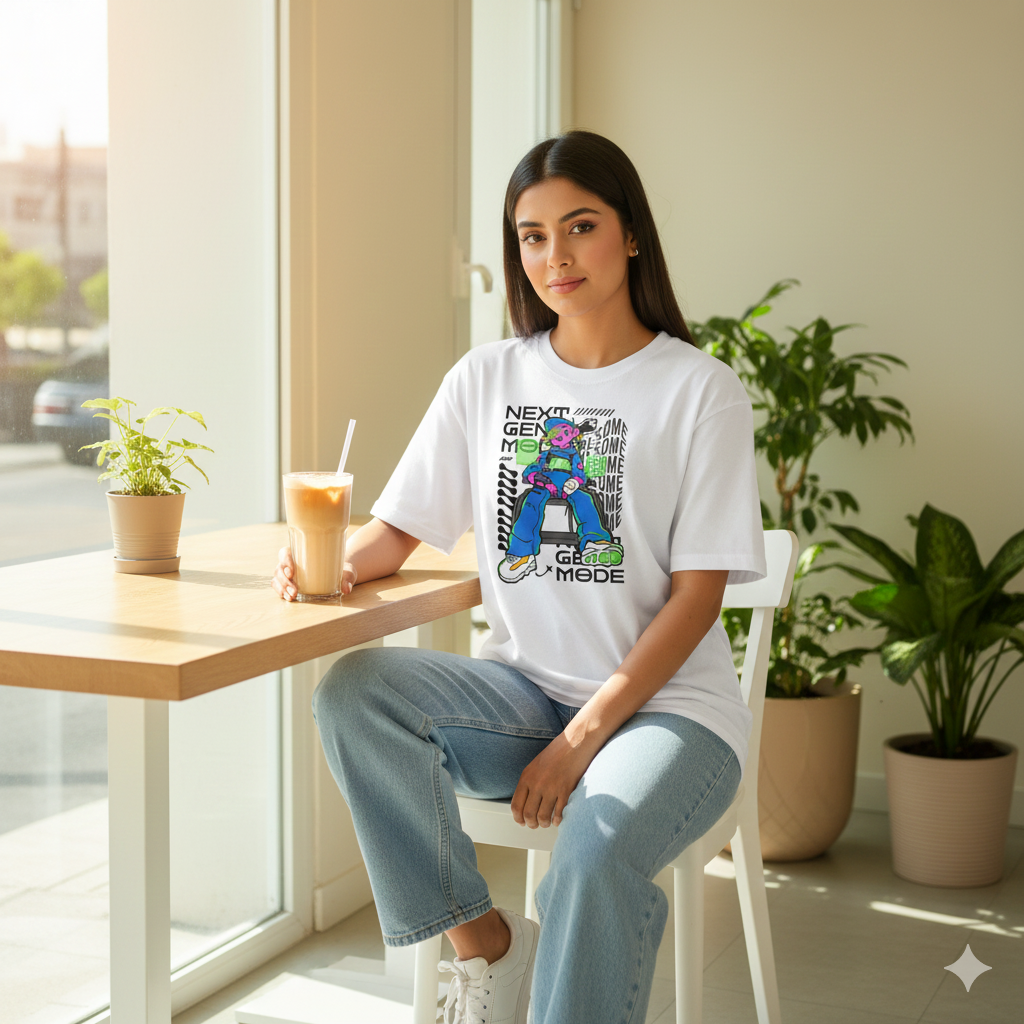 Next Gen Mode | Oversized T Shirt