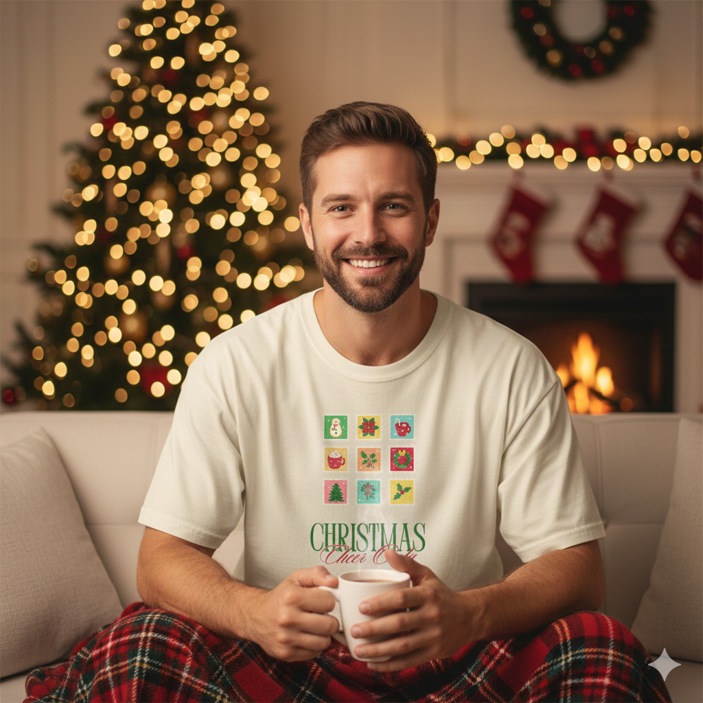 Christmas Cheer Only | Oversized T Shirt