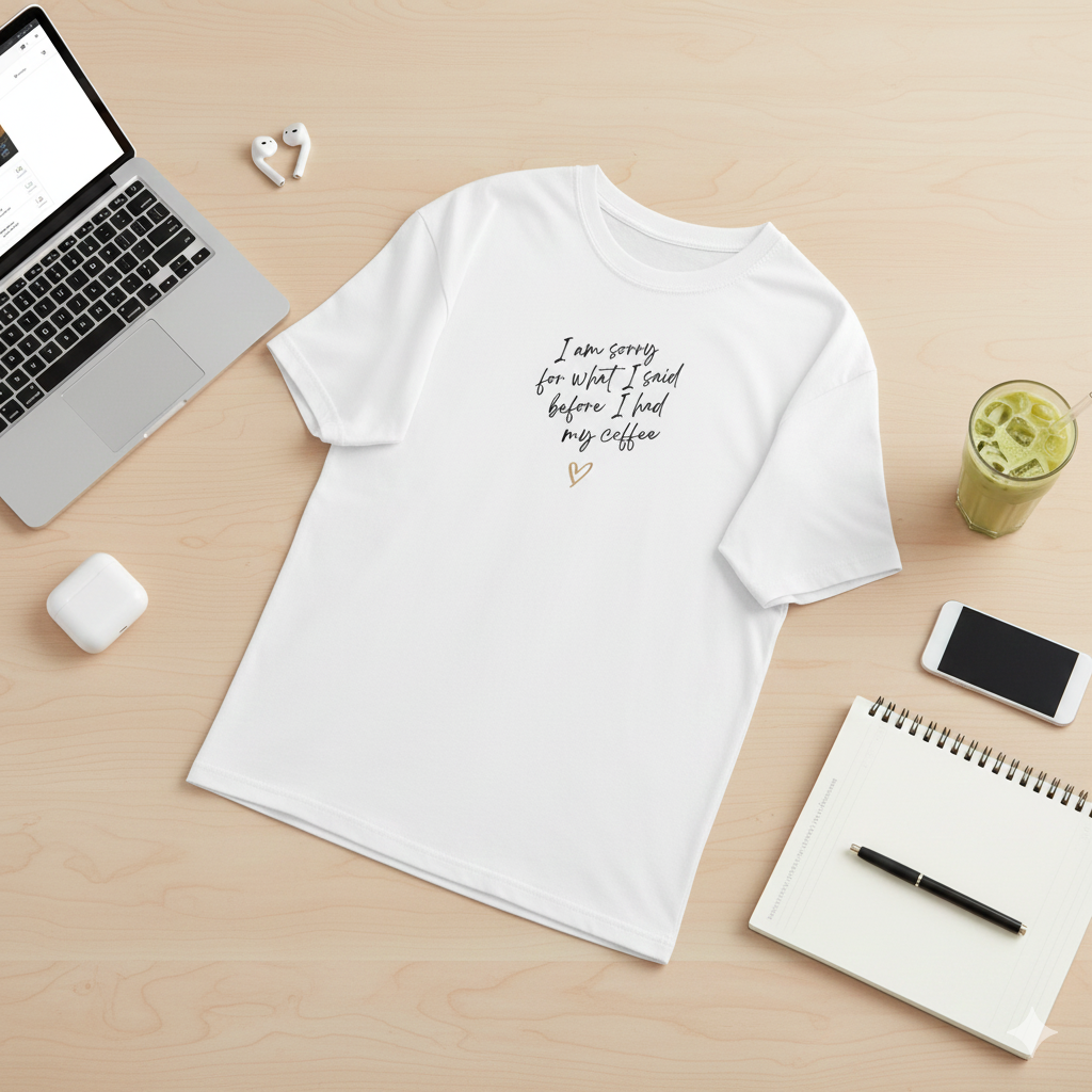 Coffee Vibes | Oversized T Shirt