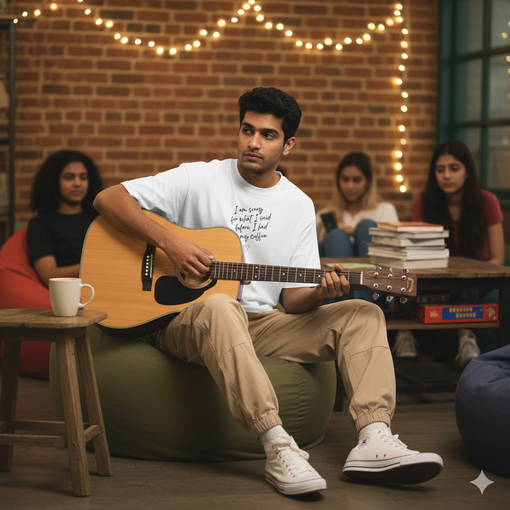 Coffee Vibes | Oversized T Shirt