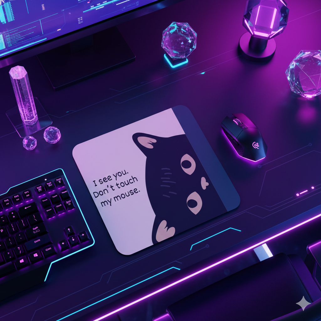 Catty Cat | Mouse Pad