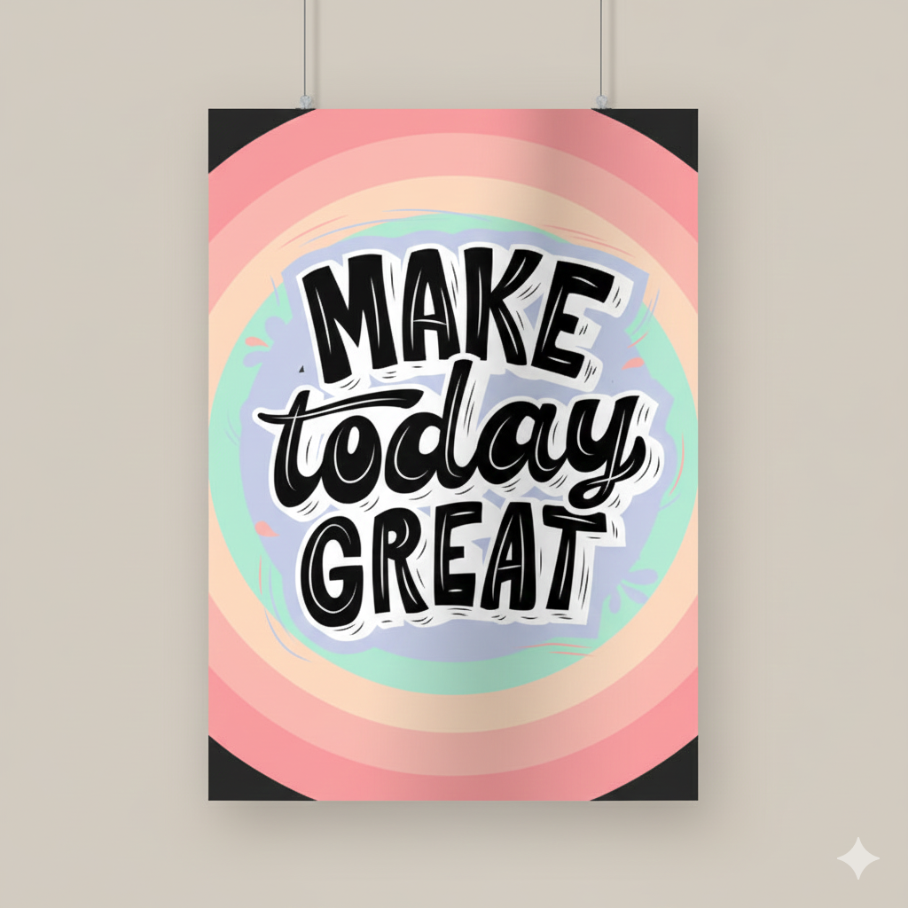 Make Today Great | Poster