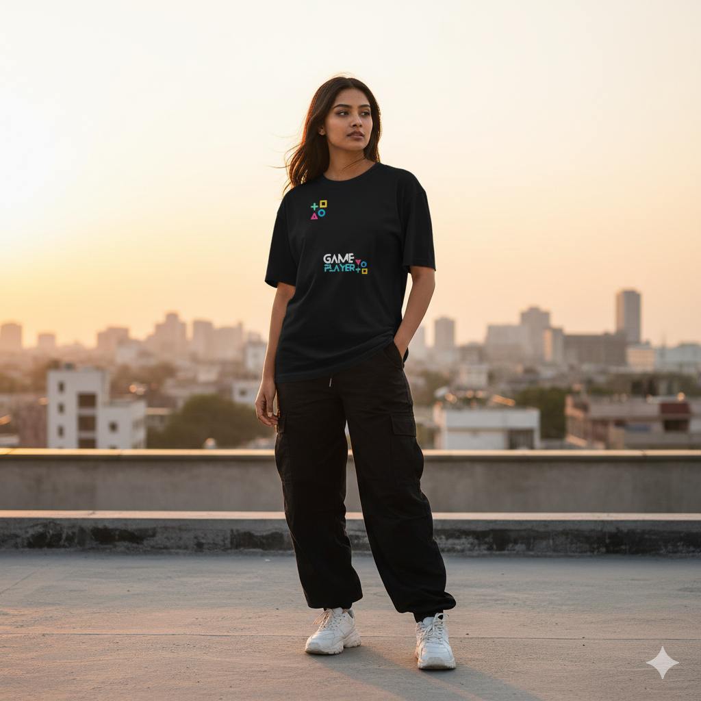 Game Player | Oversized T Shirt