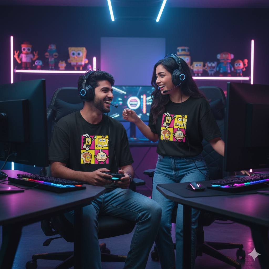 Cartoony | Oversized T Shirt